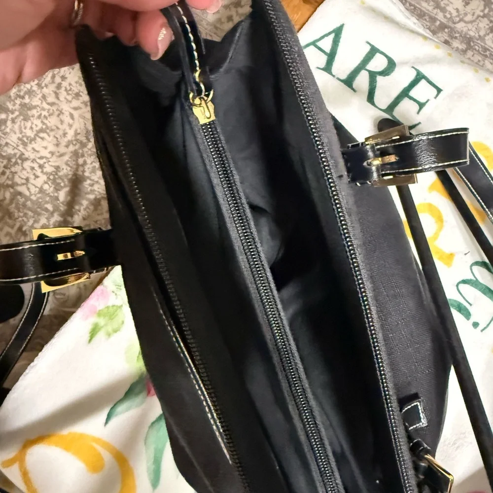 Etienne Aigner Black Laptop Bag